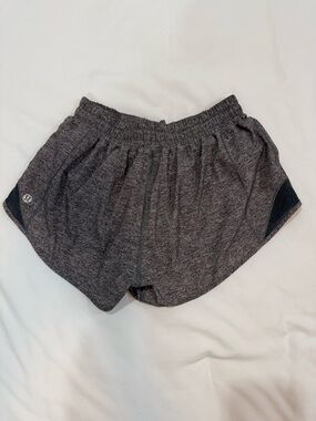 lululemon Hotty Hot Gray Running Shorts